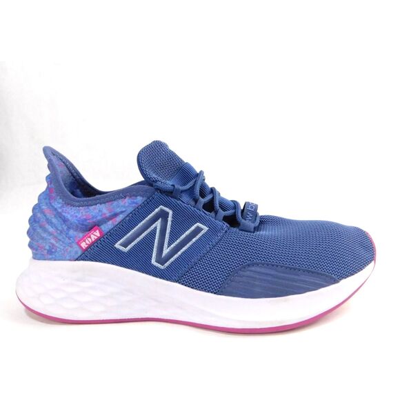 NWOT New Balance Blue Grey Fresh Foam Athletic Running Shoes Size 10 - Picture 3 of 5